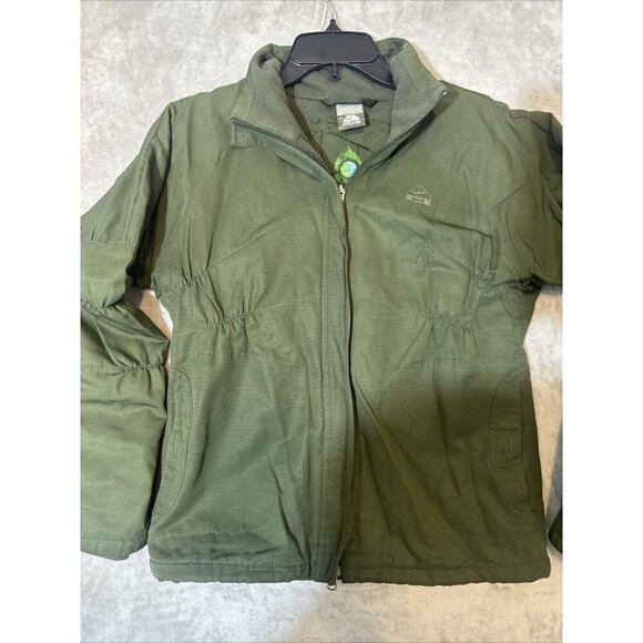 Women’s Acg Coat Lightweight Olive Green Size Small 4/6 - Picture 7 of 16